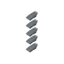 Load image into Gallery viewer, 5PCS 1/350 1/700 Scale Boxer Armored Vehicle Length 25.6mm/12.8mm Model Crawler Car Resin Assembly Toys Parts for Hobby Display
