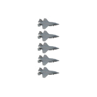 5PCS F35B Fighter Jet Airplane Resin Model Fighting Aeroplane 1/350 1/700 Scale Toys Battleplane for DIY Hobby Toys Collection