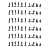 1Set General Base Ground Service Soldier 1/700 1/350 Scale Miniature Figures Crew Model for Ships Military Vessels DIY Toys Doll