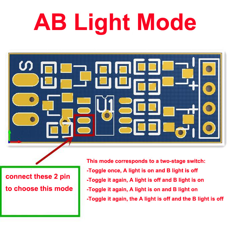 4PCS RC Drone CH2-L Mini Electronic Switch Module Model Device On-off Controller Support DC 5V-12V Receiver