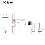 1PCS Input 5-12V PWM Signal Remote Control On-off DPDT Relay Switch Searchlights/Flashing Lights Controller Module