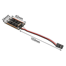 Load image into Gallery viewer, FPV X-class Fixed-wing Model Airplane AM32 ESC Support 2-7S 80A Large Current Speed Controller Board with 5/7.4V 4A Built-in BEC
