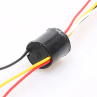 1PCS Outer Dia 8.5mm Micro Mini Conductive Slipring without Flange 4CH/8CH/12CH Rotary Collector Ring Current 1A Electric Connector Joint Slipring