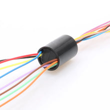 Load image into Gallery viewer, 1PCS Outer Dia 8.5mm Micro Mini Conductive Slipring without Flange 4CH/8CH/12CH Rotary Collector Ring Current 1A Electric Connector Joint Slipring
