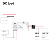 1PCS Input 5-12V PWM Signal Remote Control On-off DPDT Relay Switch Searchlights/Flashing Lights Controller Module