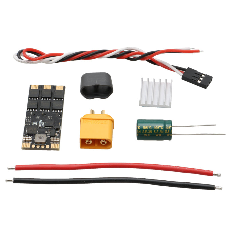 AM32 50A Brushless ESC, 2-6s for RC Crawler Fixed Wing Aircraft