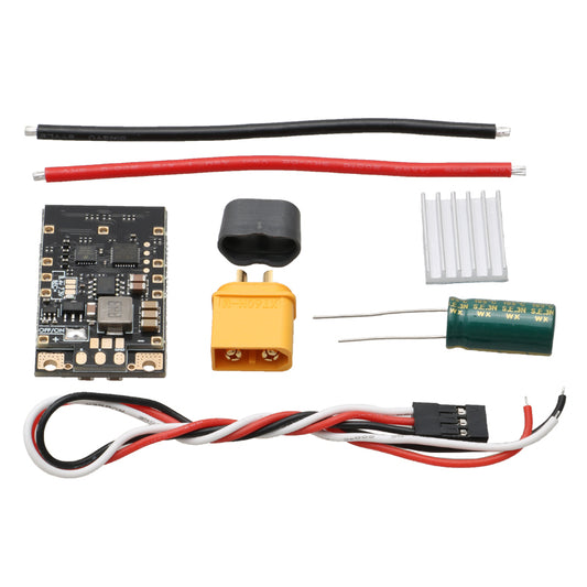 2-8S 65A AM32 ESC 32-bit Brushless Electronic Speed Controller 5.2V5A BEC w 14AWG Power Cable