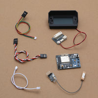1Set RC UAV Drone Model OLED Screen Flight Instrument with GPS Module Distribution Board Support Display Plane Flight Data Statistics