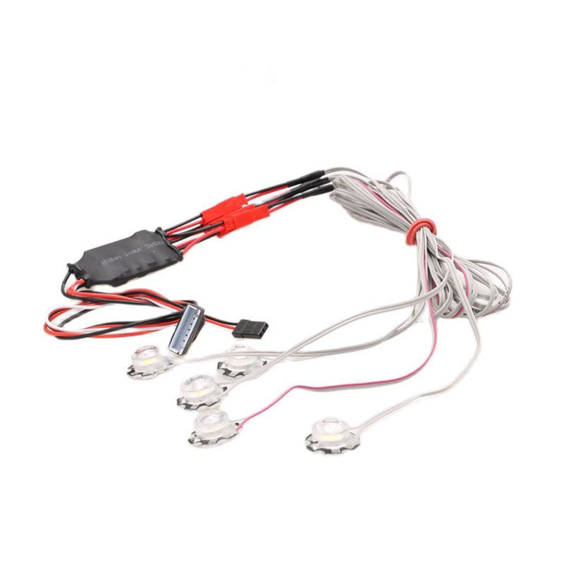 5S Remote Control Airplane Flashing Light 5W Bright LED Strobe For RC Plane Fixed Wing