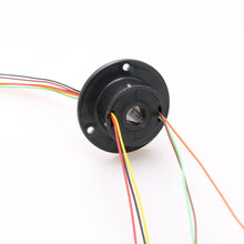 Load image into Gallery viewer, 1pcs 2A 6CH Hole 10mm Extra Small Through Hole Conductive Collecting Slip Ring
