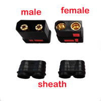 4Pairs Female Male High Current 180A Anti-Spark Connectors For 8AWG Wire RC UAV Drones Cars Battery Connection