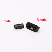 10Pairs Male Female MPX 8 Pin Plug Low Current Connectors for Signal Transmission RC Models Parts