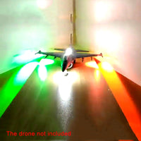 5S Remote Control Airplane Flashing Light 5W Bright LED Strobe For RC Plane Fixed Wing