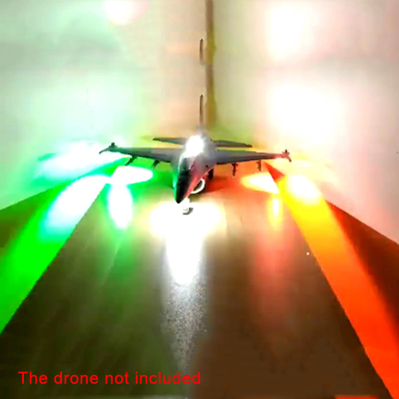 2S 5W LED Flashing Bright Navigation Red Green White Lamps Kit for Fixed Wing RC Airplanes