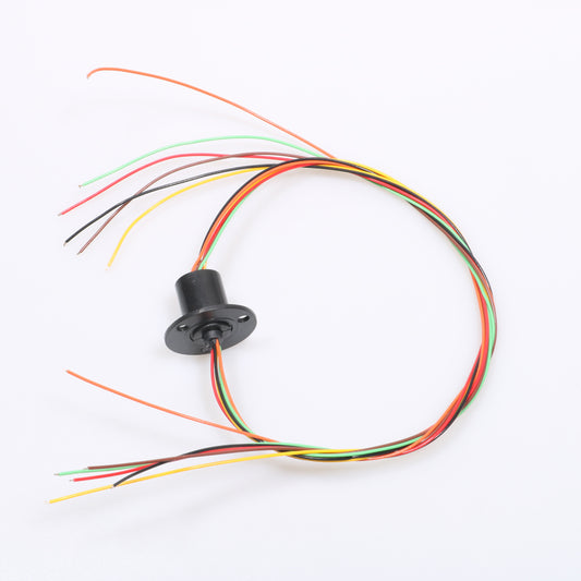 1pcs 2A 6CH Dia. 12.5mm Micro-miniature Conductive Rotary Slip Ring