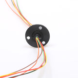 1pcs 2A 6CH Dia. 12.5mm Micro-miniature Conductive Rotary Slip Ring