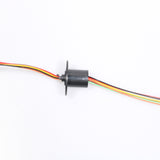 1pcs 2A 6CH Dia. 12.5mm Micro-miniature Conductive Rotary Slip Ring