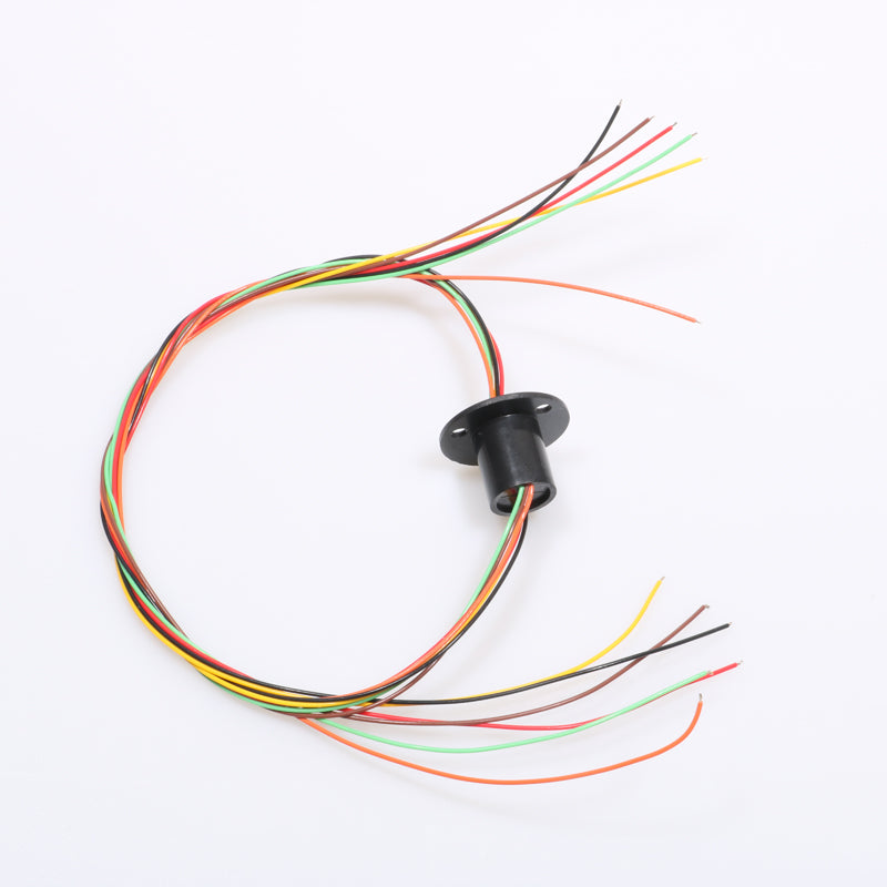 1pcs 2A 6CH Dia. 12.5mm Micro-miniature Conductive Rotary Slip Ring