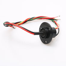 Load image into Gallery viewer, 1pcs 2CH 15A/ 3CH 2A Mini Signal Rotating Electric Capsule Integrated Slip Ring

