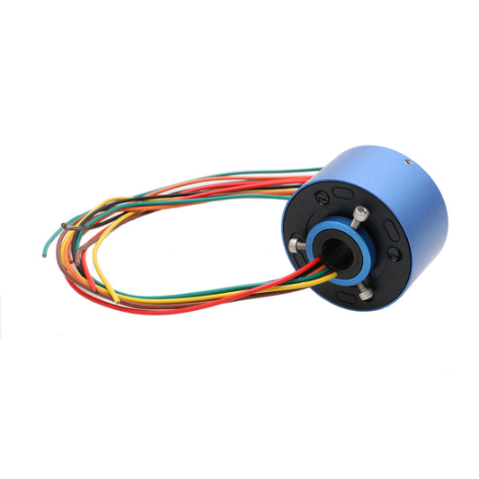 1pcs 6CH 10A Hole 12.7mm Hollow Shaft Signal Conductive Slip Ring