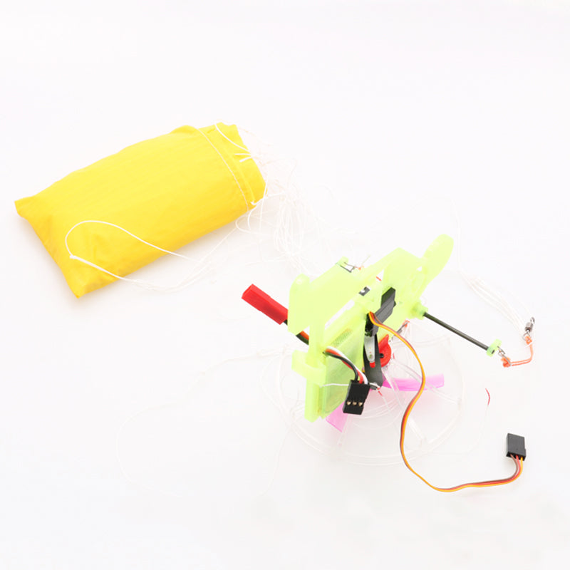 81cm Indoor Brushless Aerobatics Parachute Educational Toy RC Paramotor Electric Paraglider Kit