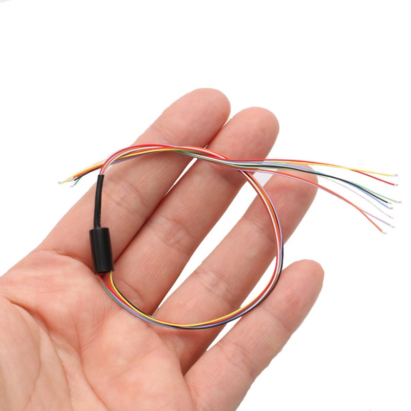 1pcs Dia 6mm 1.5A 8CH Mini Electrical Gimbal Slip Ring