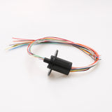 1pcs Mini Flange Slip Ring Dia.22mm 2A 18CH Channels Wires Electric Joint