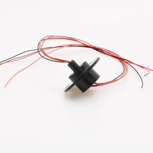 Load image into Gallery viewer, 1pcs Mini Flange Dia 22mm 2A 4CH Electric Hat Cap Slip Ring
