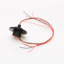 Load image into Gallery viewer, 1pcs Mini Flange Dia 22mm 2A 4CH Electric Hat Cap Slip Ring
