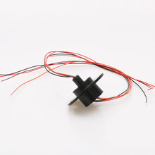 Load image into Gallery viewer, 1pcs Mini Flange Dia 22mm 2A 4CH Electric Hat Cap Slip Ring

