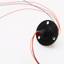 Load image into Gallery viewer, 1pcs Mini Flange Dia 22mm 2A 4CH Electric Hat Cap Slip Ring
