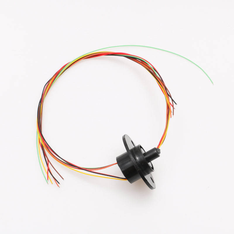 1pcs 2A 6CH Wires Brush Rotating Joint Dia 22mm Capsule Slip Ring