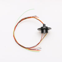 1pcs 2A 6CH Wires Brush Rotating Joint Dia 22mm Capsule Slip Ring