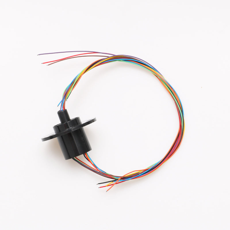 1pcs 2A 8CH Mini Flange Rotating Dia 22mm Slip Ring