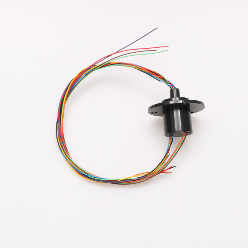 1pcs 2A 8CH Mini Flange Rotating Dia 22mm Slip Ring