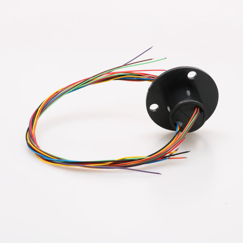 1pcs 2A 8CH Mini Flange Rotating Dia 22mm Slip Ring