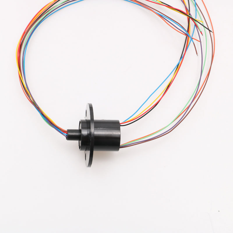 1pcs 2A 8CH Mini Flange Rotating Dia 22mm Slip Ring