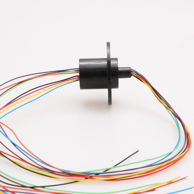 1pcs 2A 8CH Mini Flange Rotating Dia 22mm Slip Ring