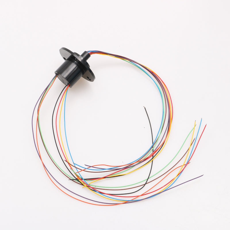 1pcs 2A 8CH Mini Flange Rotating Dia 22mm Slip Ring