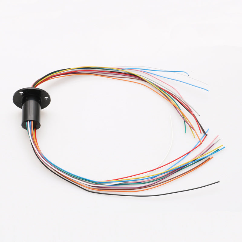 1pcs Dia 22mm 5A 12CH Ways Conductive Wind Power Hat Cap Slip Ring