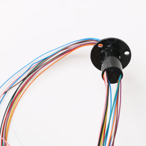 1pcs Dia 22mm 5A 12CH Ways Conductive Wind Power Hat Cap Slip Ring