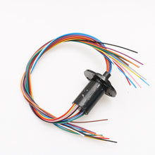 Load image into Gallery viewer, 1pcs Dia 22mm 5A 12CH Ways Conductive Wind Power Hat Cap Slip Ring
