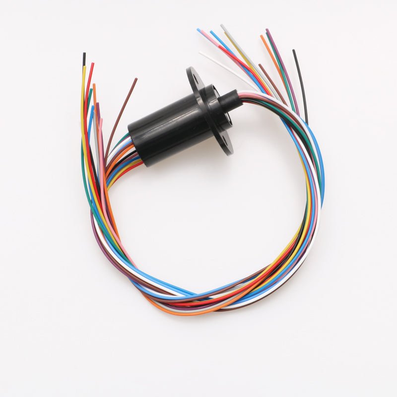 1pcs Dia 22mm 5A 12CH Ways Conductive Wind Power Hat Cap Slip Ring