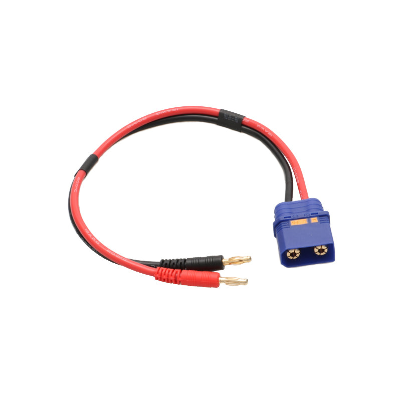 1PCS Blue QS8-S Male to 4.0mm Bullet Banana Connector with 12AWG Silicone Wire for RC Drone Parts