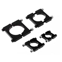 10PCS Aluminum Alloy 8mm Black Pipe Clamp for Agriculture Spraying Drones Quadcopters Hexacopters Octocopters Multicopters